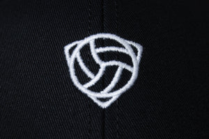 Cap with embroidered Cafufo logo "Black and white"