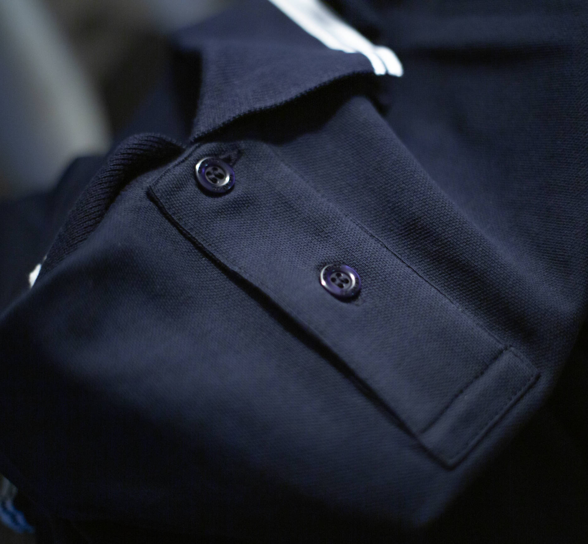 Short sleeve Polo "CAFUFO" dark blue