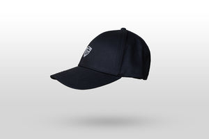 Cap with embroidered Cafufo logo "Black and white"