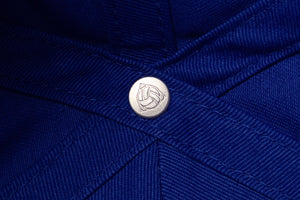 Cap with embroidered Cafufo logo "Blue and white"