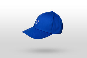 Cap with embroidered Cafufo logo "Blue and white"