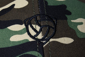 Cap with embroidered Cafufo logo "Camouflage"