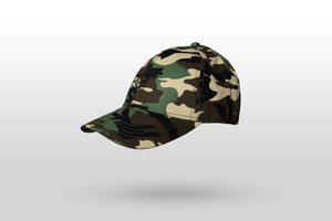 Cap with embroidered Cafufo logo "Camouflage"