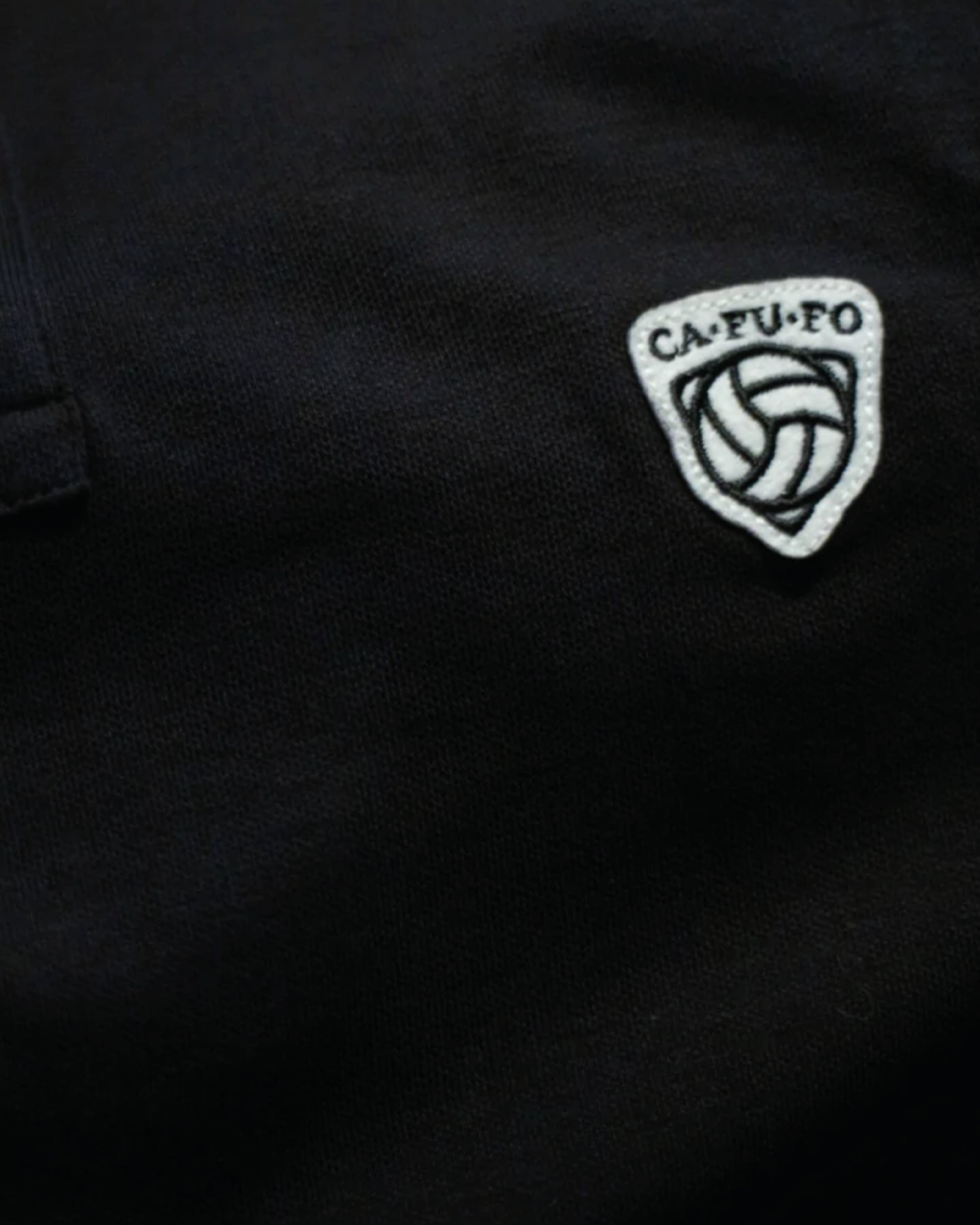 Short sleeve Polo "CAFUFO" black