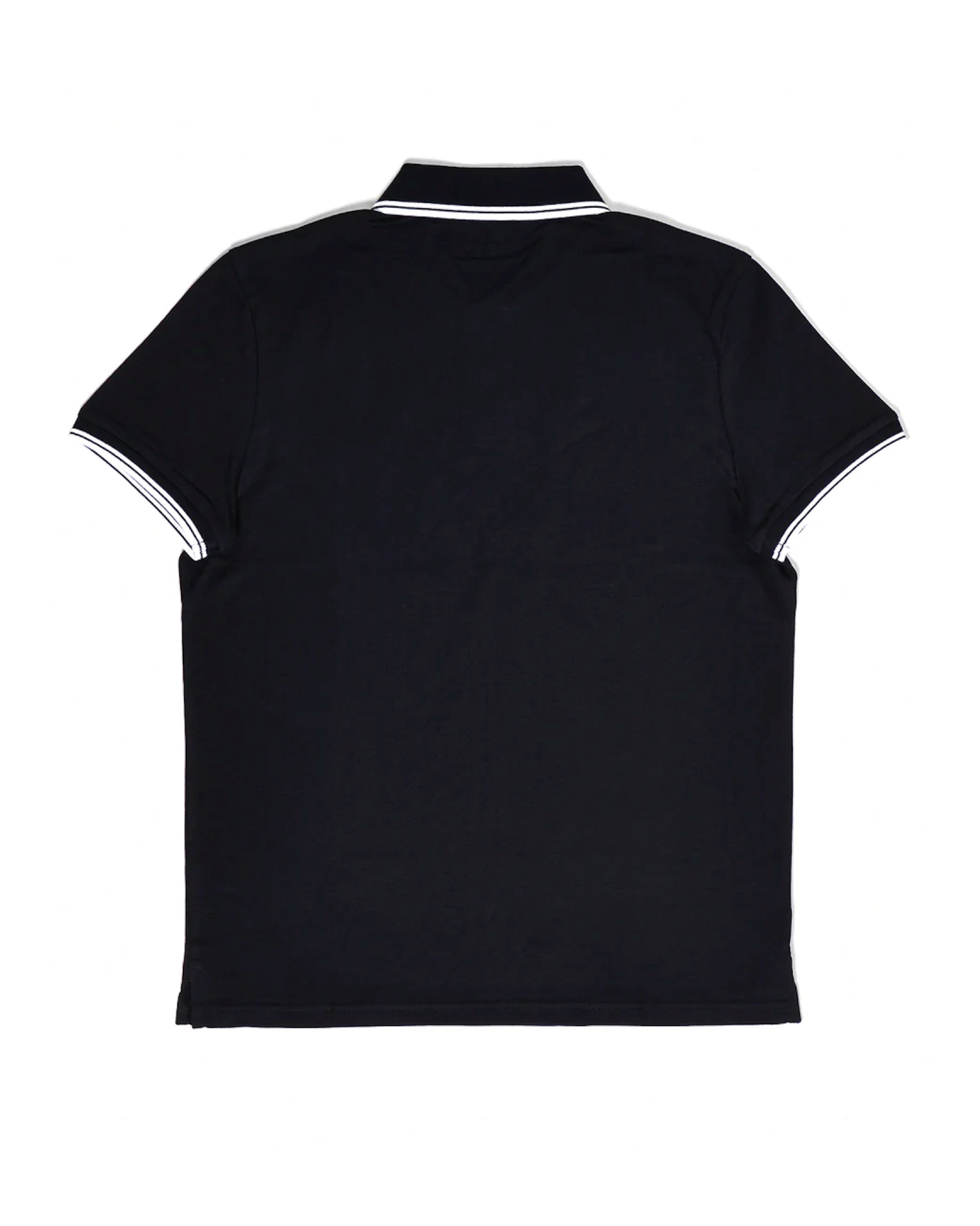 Short sleeve Polo "CAFUFO" black