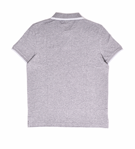 Short sleeve Polo "CAFUFO" light grey