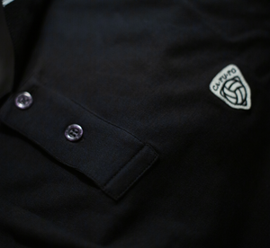 Short sleeve Polo "CAFUFO" black