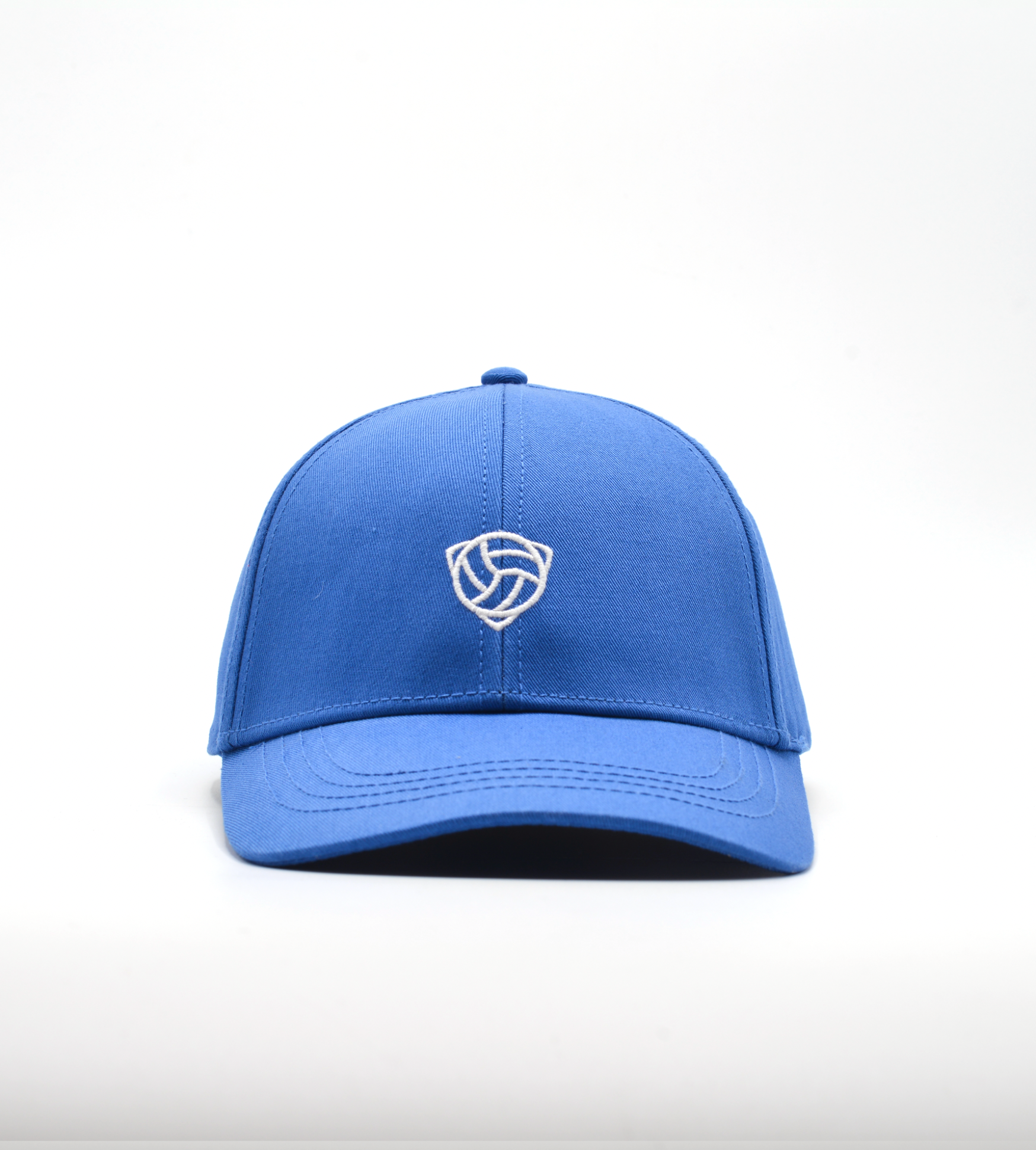 Cap with embroidered Cafufo logo "Blue and white"