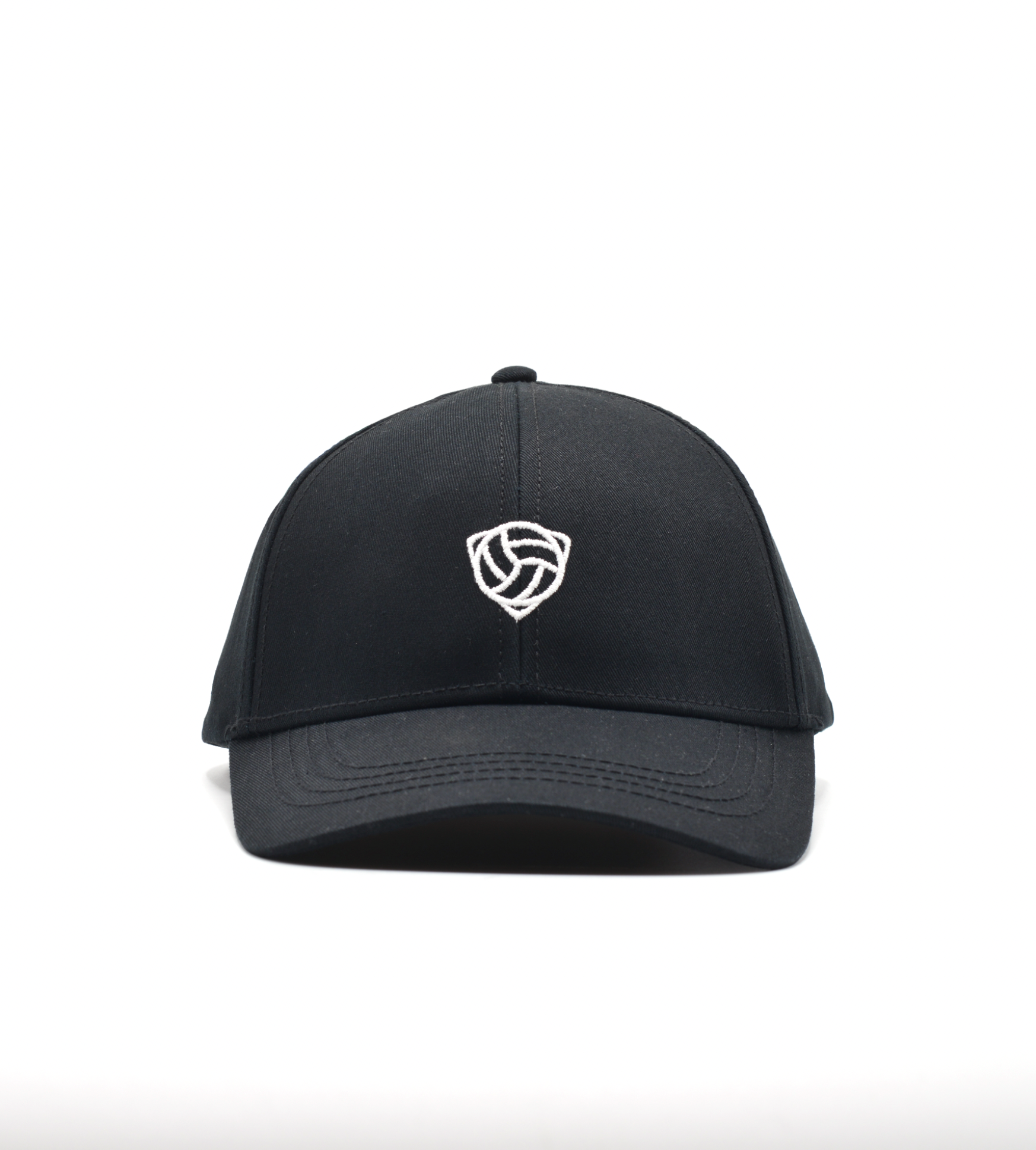 Cap with embroidered Cafufo logo "Black and white"