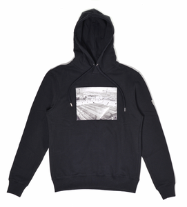 Hoodie “Two cranes and a sprinkler”